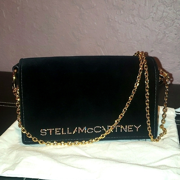 Stella McCartney crystal logo mini clutch - Picture 3 of 6